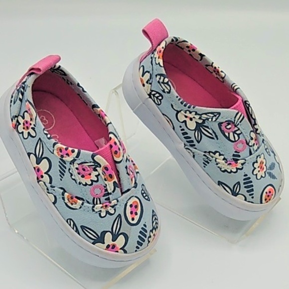 Cat & Jack Other - Cat & Jack Baby Girl Slip on Sneakers sz 3